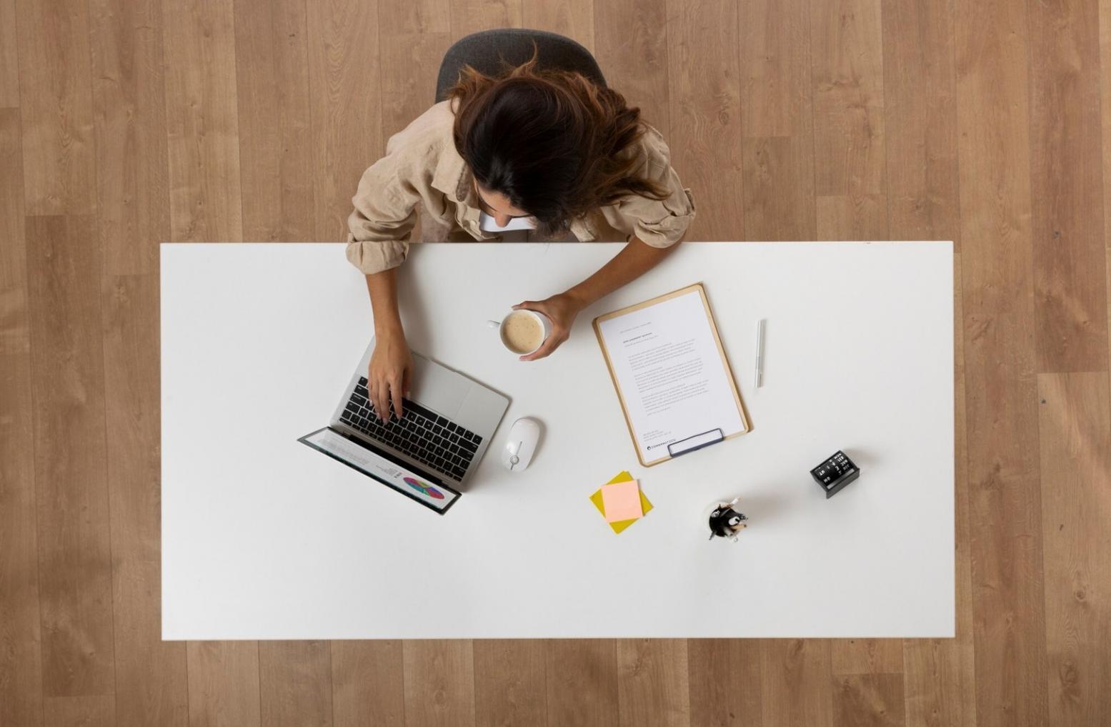 Data analysis charts and business metrics being reviewed during strategic planning session